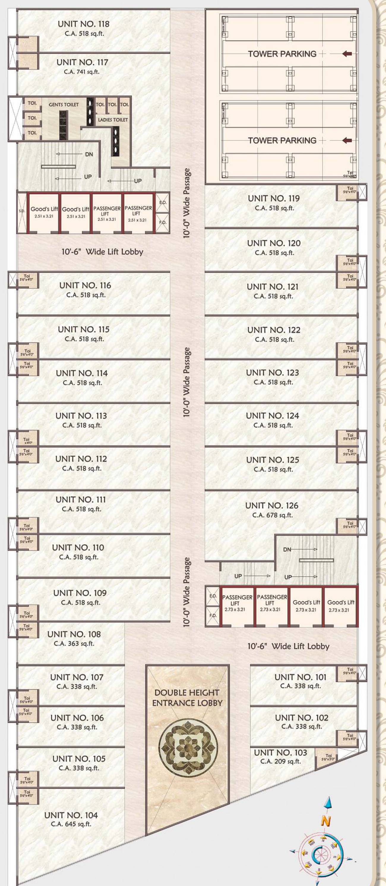 Prem Gopal first floor plan